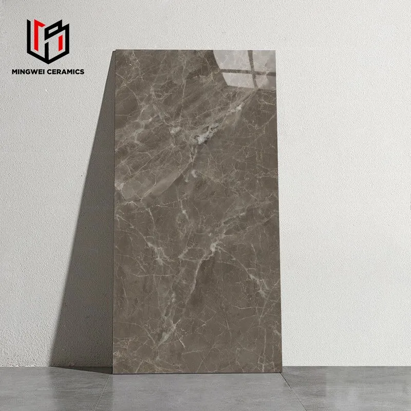 Brown Glazed Polished Tiles
