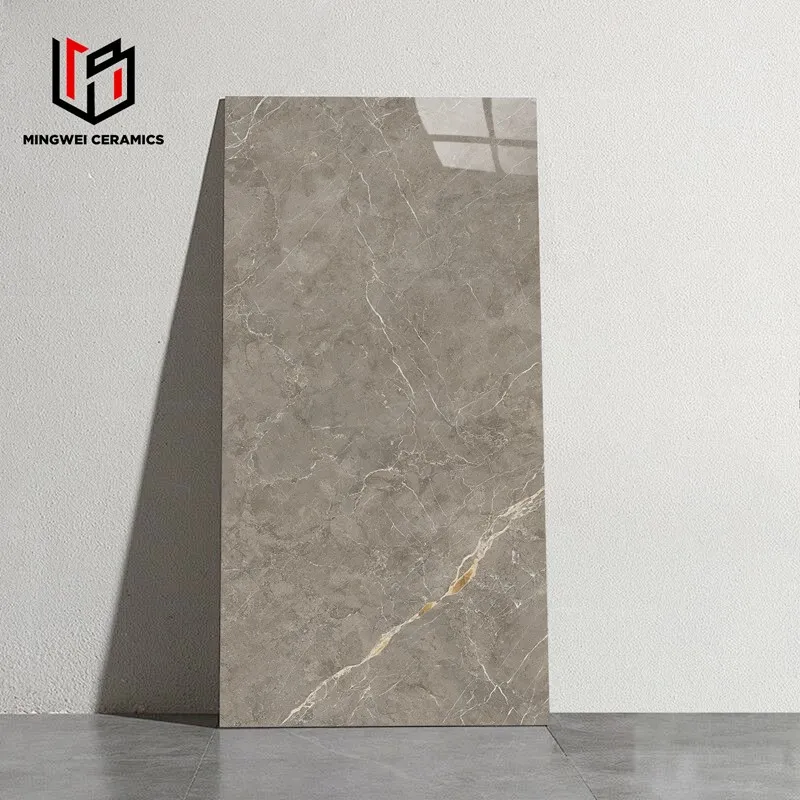 Brown Glazed Polished Tiles