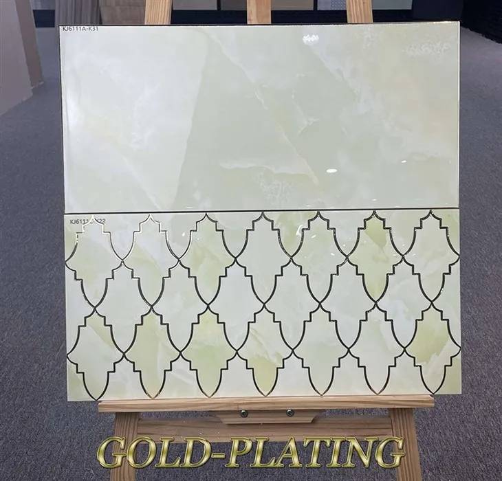 Double Style Glazed Gold Porcelain