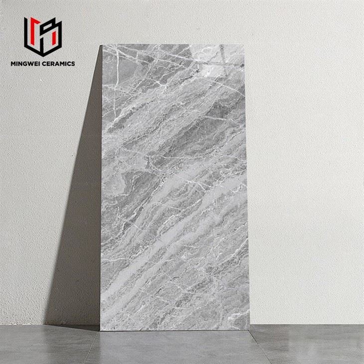 Grey Colour Polished Ceramic Tiles