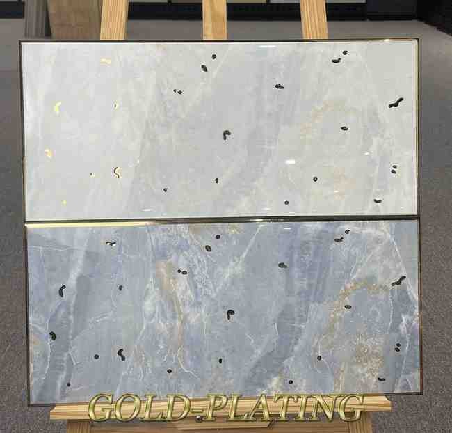 Rainbow Golden Porcelain Glossy Tiles