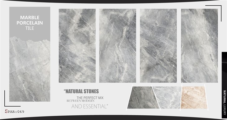 Silver Vein Marble Polished Glazed Tiles