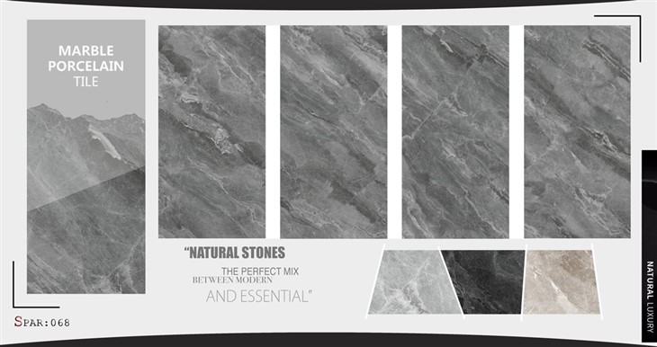 Silver Vein Marble Polished Glazed Tiles