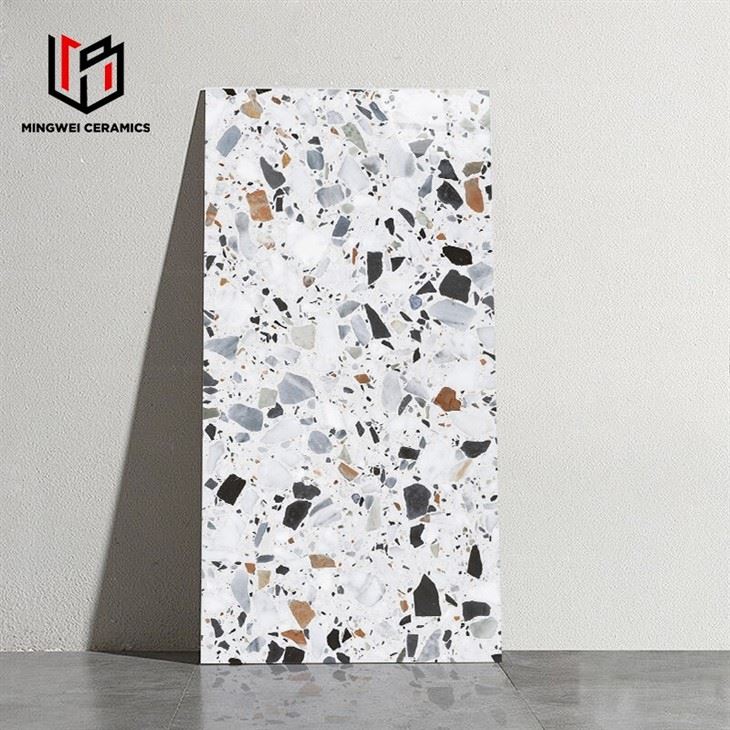 Textured Stone-Look Ceramic Tiles