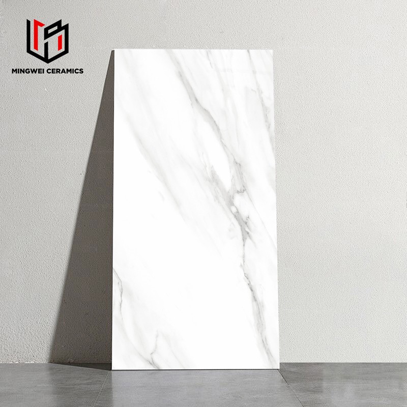 White Soft Glossy Porcelain Tiles