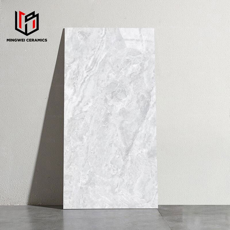 Bijele meke sjajne porculanske pločice